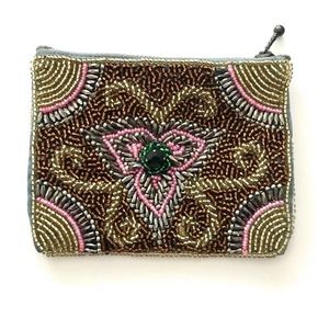 Fancy hecho a mano nuevo diseño hermoso color bordado con cuentas monedero con personalización de ternura y elección elegante de la India - Product Image 5