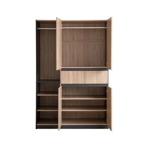 2024 Armarios de madera 1190*495*1800 Muebles de dormitorio para uso doméstico para dormitorios - Product Image 3
