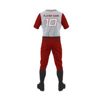 Ensemble d'uniformes de baseball personnalisés de haute qualité pour hommes, respirants et à séchage rapide
