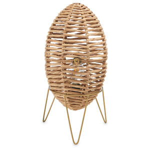 Lámparas de jacinto de agua a precios competitivos, lámparas de mesa y de pie trenzadas a mano, diseños modernos. - Product Image 6