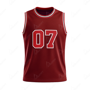 Maillot de basket-ball personnalisé de qualité supérieure pour hommes avec numéro et couleur personnalisés pour les équipes sportives, durable et confortable. - Product Image 2