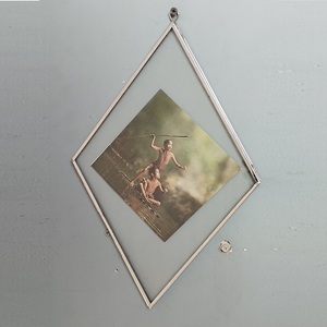 Picture <b>frame</b> Steel/Glass Picture <b>Frame</b> Wall Hanging <b>Photo</b> <b>Frame</b> <b>set</b> of 2 - Product Image 4