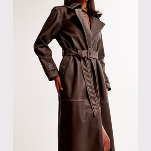 Chaqueta de Motocicleta de Cuero Genuino para Mujer, Nueva, Transpirable, de Secado Rápido, Ecológica, Resistente al Viento, Forro de Lana Satinado Hecho a Medida - Product Image 4