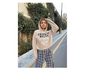 Sudaderas con capucha personalizadas Sudaderas con capucha de manga larga Jersey de impresión personalizado Sudadera con capucha de peso pesado Sudadera bordada personalizada Ropa de mujer - Product Image 1