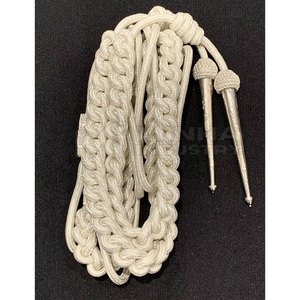 Aiguillette de alambre de oro ceremonial 2025 con 2 puntas de oro Aiguillettes uniformes ceremoniales a la venta - Product Image 2