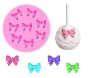 Stampi in Silicone Liquido a Forma di Papillon (3 Pezzi) per Fondente, Cioccolato, Argilla Morbida, Colla a Goccia - Stampo in Silicone per Designer, Stampo Fai da Te per Torte - Product Image 2