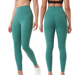 Leggings de yoga en spandex pour femmes - Leggings de sport taille haute avec contrôle du ventre et effet push-up pour le sport et le yoga - Product Image 1