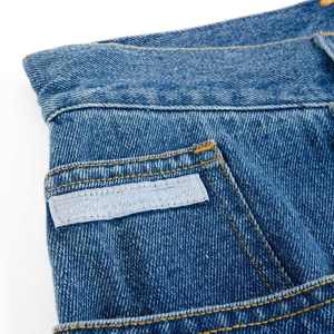 Pantalones cortos vaqueros casuales Estilo callejero popular con cargo 2024 Vintage para hombres - Product Image 2