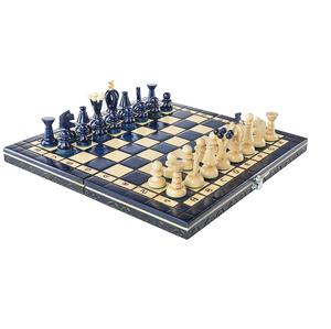 Tablero de ajedrez de madera plegable clásico respetuoso con el medio ambiente, Juego de piezas de ajedrez de lujo, fabricante en la India - Product Image 6