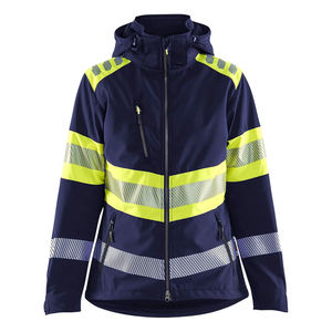 Chaqueta DE TRABAJO reflectante personalizada para hombre, uniforme de seguridad OEM, ropa de trabajo impermeable de alta visibilidad, abrigo de construcción al por mayor - Product Image 1