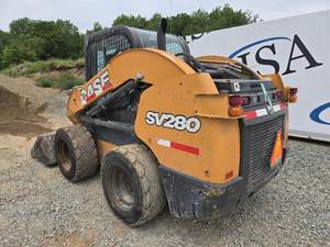 2017 SV280 Skid Steer Loader Puissant chargeur sur chenilles à mi-cadre avec noyau de pompe à moteur à cylindre hydraulique Huade - Product Image 5