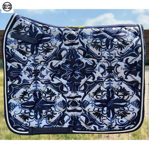 Tapis de selle de cheval équestre avec logo personnalisé le plus vendu nouveau design le mieux fabriqué prix de gros 2025 - Product Image 4