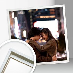 Mini cadre photo en métal et plastique pour rangement décoratif et cadeau - Product Image 1