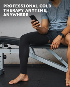 แพ็คน้ำแข็งแบบใช้ซ้ำได้แพ็คน้ำแข็งที่พันขาหัวเข่าสำหรับเท้าน่องขาปลอกเจลเย็นบรรเทาอาการปวดกล้ามเนื้อ - Product Image 6