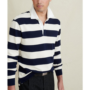 Vente en gros de polo en coton pour hommes, chemise en polyester de haute qualité brodée vierge avec logo personnalisé pour hommes - Product Image 2