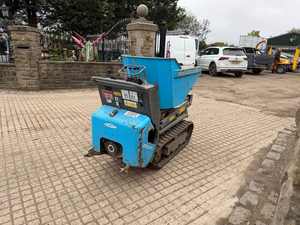 รถดัมพ์ตีนตะขาบ Messersi TC50D 500 กก. ดีเซล 12V แบบยกสูง พร้อมปั๊ม  ใช้เครื่องยนต์ดีเซลยันมาร์ รับประกัน 2 ปี ใช้งานน้อยเพียง 700 ชั่วโมง - Product Image 6