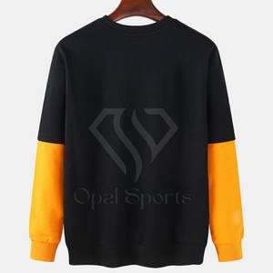 สเวตเตอร์ผ้าฝ้ายของผู้ชายเสื้อผ้าสำหรับฤดูหนาวพิมพ์ลายดิจิตอลสีตามสั่ง100% - Product Image 2