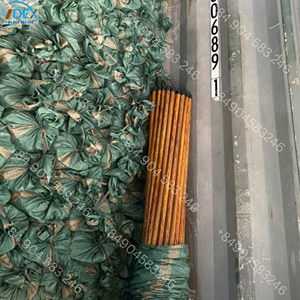 Mangos de escoba de madera largos de eucalipto recubiertos de PVC económicos de Factory Outlet - Product Image 2
