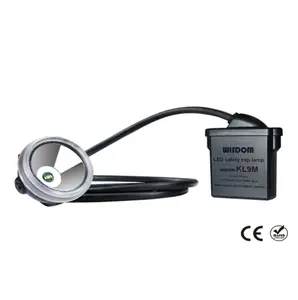 オリジナルWISDOMマイナーランプ安全ヘルメットライト充電式LEDマイニングヘッドランプKL9M - Product Image 2