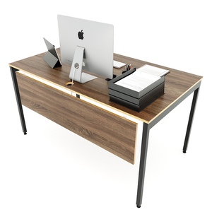 Pieds de table/banc minimalistes pour table Slean HCSL010 de 140x80cm - Pieds de meubles pour table à manger - Product Image 4