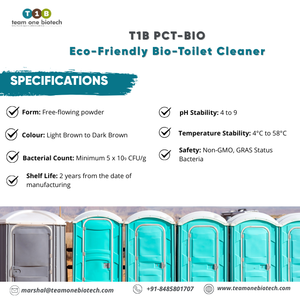 ผงแบคทีเรียสำหรับถังบำบัดน้ำเสีย T1B PCT Bio สำหรับการบำรุงรักษาถังบำบัดน้ำเสียอย่างปลอดภัยและการย่อยสลายของเสีย - Product Image 4