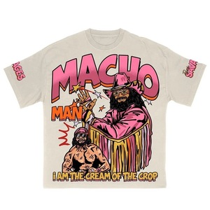 T-shirt imprimé personnalisé pour hommes, blanc et noir, 100% coton, logo personnalisé, étiquette - Product Image 4