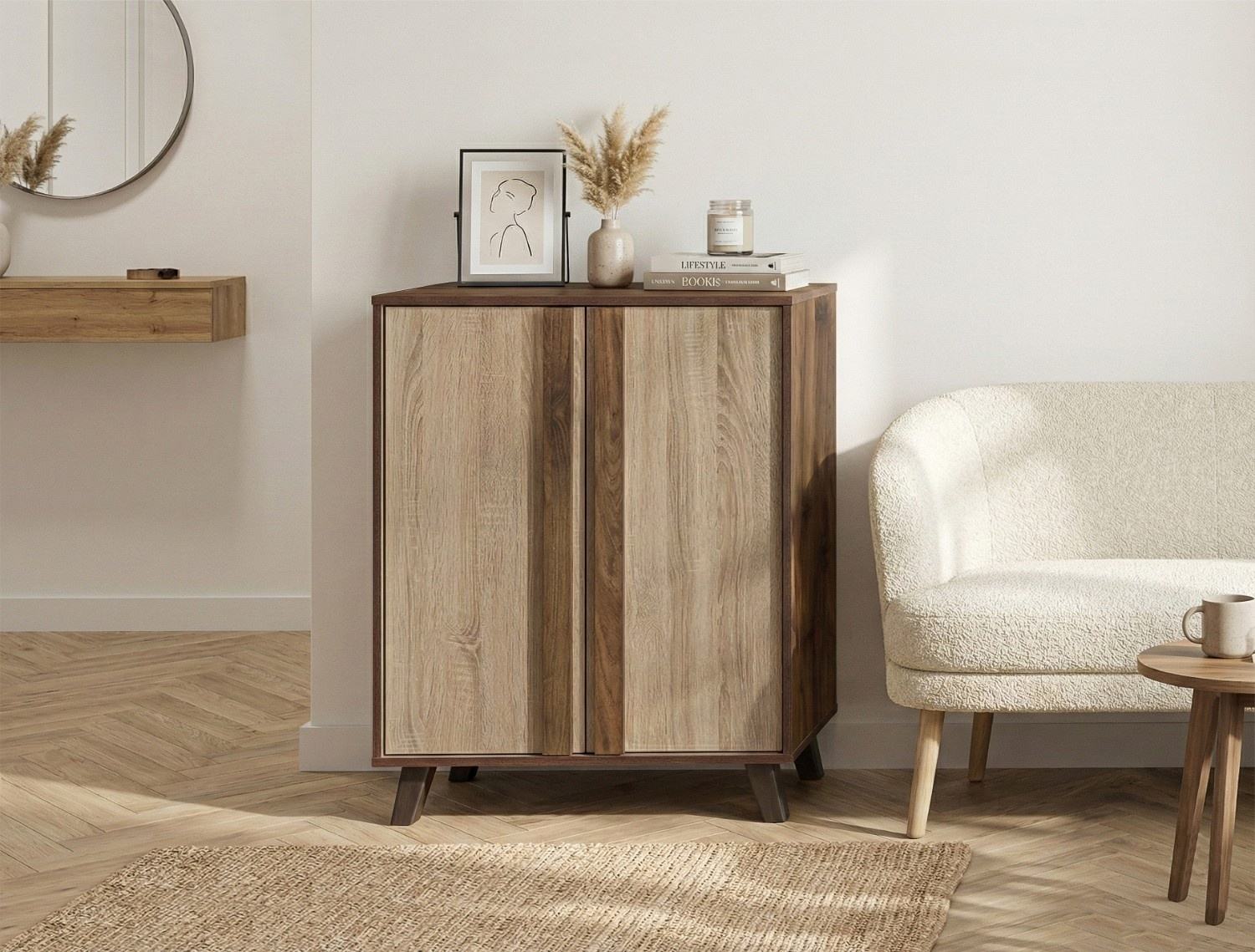 Columbia Walnut + Light Somana Oak