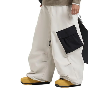 กางเกงสกีขายาวขากว้างทรงหลวมกางเกงสโนว์บอร์ด - Product Image 2