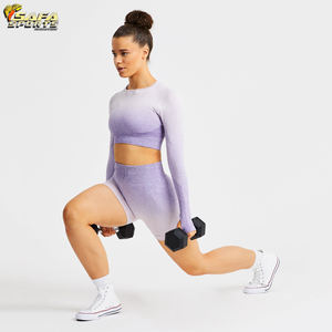 กางเกงขาสั้นโยคะเอวกลางสำหรับผู้หญิงระบายอากาศได้แบบลำลองร้อนแรงพร้อมปิดเอวยางยืดสำหรับออกกำลังกายใหม่ - Product Image 5