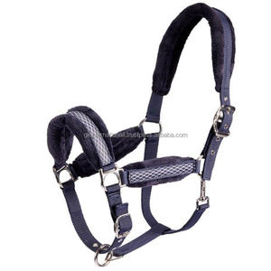 Relleno de visón suave de nailon con cuello halter, cinta estampada de nailon, ajustable, hardware de latón, muchos colores - Product Image 4