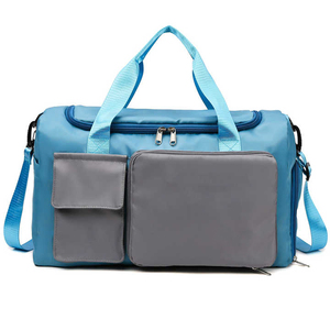 Bolsa de lona a rayas de satén Unisex de alta calidad de gran capacidad de secado rápido plegable con alta visibilidad para deportes al aire libre y viajes - Product Image 5