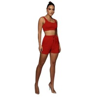 Conjunto de Dos Piezas de Bra y Pantalones Cortos para Mujer, Talla Grande, 100% Algodón, Transpirable, Ecológico, de Secado Rápido, para Ropa Deportiva al Aire Libre