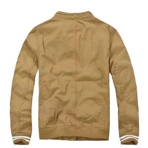 Veste coupe-vent décontractée de grande taille bon marché pour hommes blousons de bombardier vente en gros blouson léger coupe ajustée pour hommes - Product Image 6