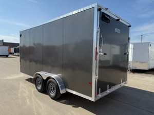 Remorque de transport fermée EZ HAULER 2025, 7,4'x16''+24'', en aluminium, capacité de charge de 2001 à 3000 kg, PL - Product Image 4