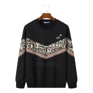 Personnalisable O-cou polaire sweat-shirt pour les hommes de grande taille nouvelle mode solide imprimé motif manteau d'hiver en polyester/coton en ligne - Product Image 1