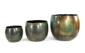 Handmade Copper Patina Flower <b>Vase</b> Rustic Metal <b>Bulb</b> Shape Home Decor Art Wholesale Customized Iron Flower Pot & <b>Vases</b> For Decor - Product Image 2