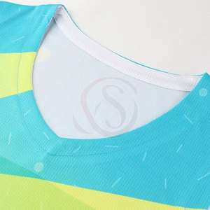 Ensemble d'uniformes de basketball personnalisés pas chers, design unique de maillot de basketball bleu, uniformes de basketball américains avec numéros, 100% polyester - Product Image 2