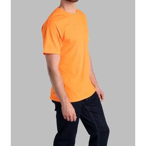 Vente en gros 2024 Nouveau T-shirt lourd à manches courtes de haute qualité 240 GSM Couleur orange de luxe Vente à chaud T-shirt avec logo personnalisé - Product Image 3