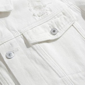 Fournisseur en gros de vestes en jean pour hommes à prix avantageux, respirantes, durables, à bas prix, logo personnalisé, service OEM - Product Image 3