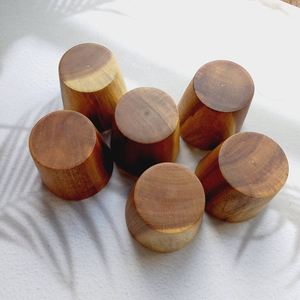 Tasse en bois d'acacia durable 180 ml, tasse à boire en bois naturel, écologique, durable, pour le café et le thé, pour la maison et les restaurants - Product Image 6