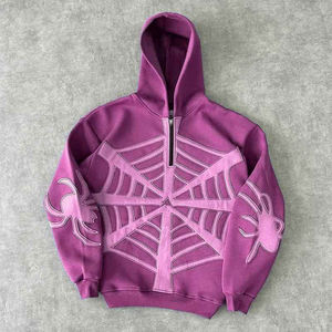 Sweat-shirt à capuche en coton 100% pour homme, taille plus, nouveau modèle 2025, imprimé numérique, coupe ample, poids lourd, logo personnalisé pour l'hiver - Product Image 1