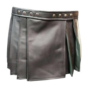 Scottish Stylish Utility Women's Leather Kilt 2025 New Arrival Fashionable Scotland National <b>Musical</b> Instruments <b>Accessories</b> - Product Image 1