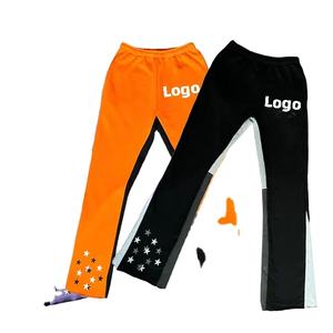 Nuevos pantalones de chándal acampanados sueltos Diseño multibolsillo Ropa de calle personalizada Pantalones acampanados casuales para hombres - Product Image 1