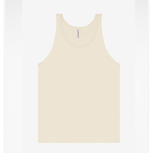 Débardeur de sport unisexe en jersey respirant pour yoga, course, gym, coupe ajustée, style décontracté, méthode de tissage tricoté - Product Image 1