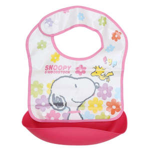 Babero Impermeable Ajustable con Bandeja - Color Granate - Product Image 1
