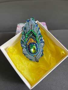 เข็มกลัดลูกปัดออกแบบทำด้วยมืออุปกรณ์เสริมคุณภาพสูงเข็มกลัดออกแบบที่เป็นเอกลักษณ์ของขวัญที่ดีที่สุดสำหรับอาบน้ำเด็ก - Product Image 4