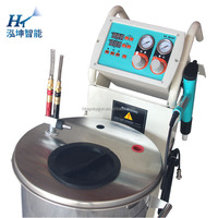 Pistola de Pulverización de Polvo Electrostática Automática de Alta Calidad Hongkun HK-ST, Alta Tasa de Carga de Polvo para Línea de Recubrimiento de Metales