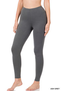 2023 Leggings de Yoga taille haute sur mesure pour femmes coton doux pleine longueur Fitness porter Long tissu tricoté - Product Image 5