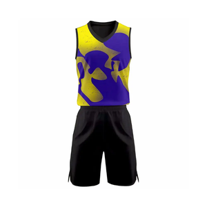 Conjunto de uniforme sin mangas de baloncesto personalizado, kit de pantalones cortos de Jersey para hombre, ropa OEM ODM, fabricante de ropa deportiva a granel con logotipo personalizado - Product Image 4