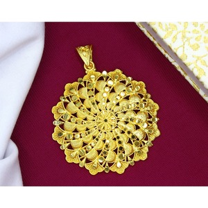 Pendant Charms Dubai Indian Trendy Gold Plated Pendant Jewelry Set Fashion Jewelry Pendant - Product Image 1